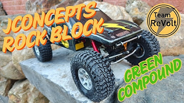 Tire test of the JConcepts Rock Block (Green) – A True Driver’s Tire!