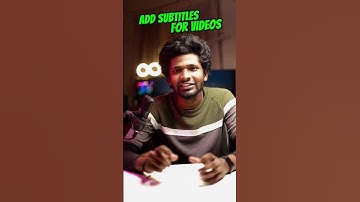 🤩💥 To Add Subtitles For Videos ✅
