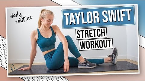 10 MIN TAYLOR SWIFT Stretch Workout!
