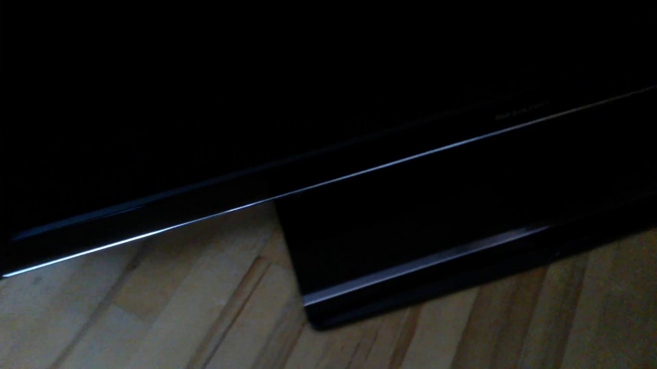 Sharp LC-52XL2E problem - YouTube