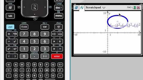 TI-Nspire  CX CAS Videos- Plotting Equations
