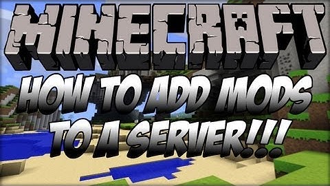 (1.6.2) How To Add Mods To A Minecraft Server FAST