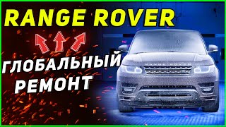 КРУПНЫЙ РЕМОНТ RANGE ROVER L405 | Причина поломки радиатора отопителя салона.