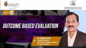 Outcome Based Evaluation | Day 3 of 7 Day National Level FDP on ‘OBE in Computer Science Discipline’