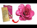 शादी के कार्ड से फूल कैसे बनाये | Shadi Ke Kard Se Gulab Ka Phool | Paper Flowers🌹| DIY Flower _