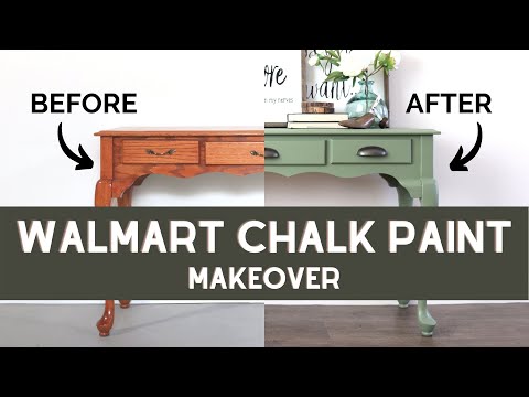 Walmart Paint Makeover, The supplies I used are listed here:   By A Ray of  Sunlight - Painted Furniture & DIY