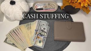 Cash Stuffing: $1,964💸| Bonus | October Week 1 | 24 YO Budgeter
