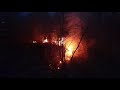 У Новограді горіла трава: Пожежа швидко поширювалася на значну площу (ВІДЕО)