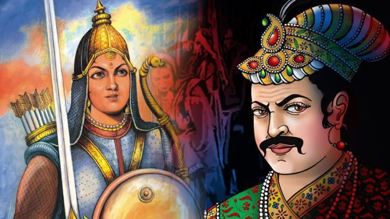 तीन बार खदेड़ा था अकबर की सेना को रानी दुर्गावती ने,अनूठी है इनकी जीवन गाथा Rani  Durgavati Biography - YouTube