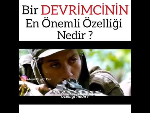 Bir Devrimcinin En Önemli Özelliği ?