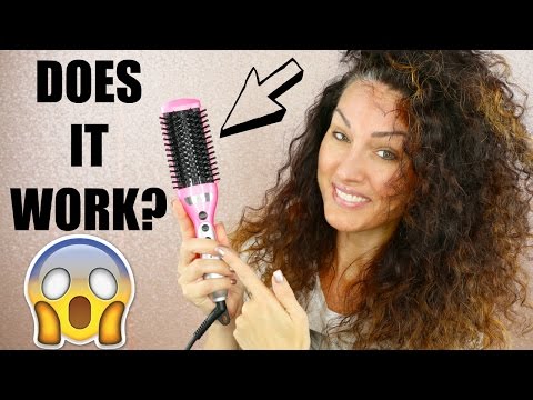 ACEVIVI Straightening Brush | Does This Thing Work?