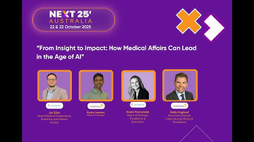 DAY 2 - From Insight to Impact: How Medical Affairs & Clinical Can Lead in the Age of AI