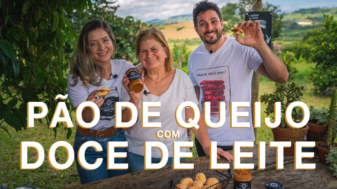 Pão de queijo Mineiro com doce de leite | ROCCA #11