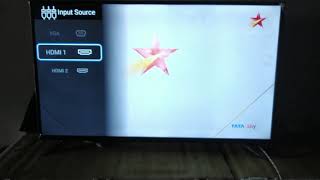 How to select input source