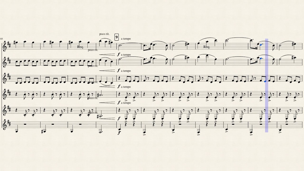 Waltz from Masquerade Suite Ensemble YouTube