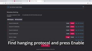MedDream DICOM Viewer: Hanging Protocols settings, how to enable the group’s protocols