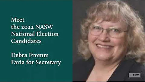 Meet Debra Fromm Faria, candidate for Secretary in...