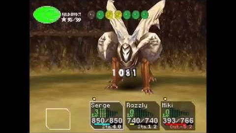 Chrono Cross (PS) Ozzie + Criosphinx