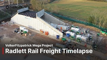 Sliding a 6,000-Tonne Rail Underpass – Construction Time-Lapse
