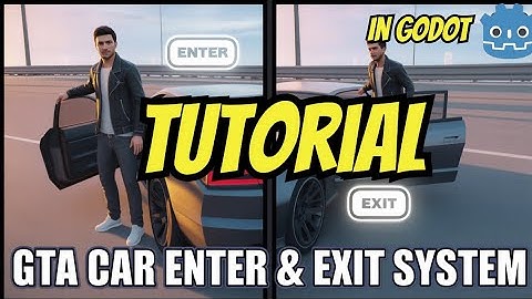GTA Style Enter & Exit Car System in Godot 4 | Full Tutorial (Player to Car Switch)
