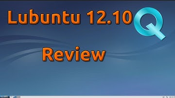 Lubuntu 12.10 Review - Bland but very Light