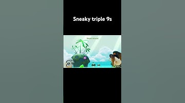 Sneaky triple 9s | Miitopia (Nintendo Switch) #Shorts #Miitopia