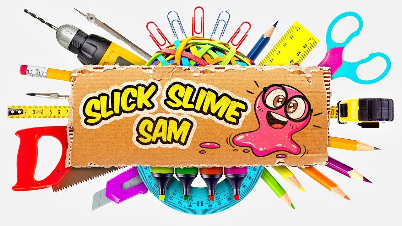 Slime Sam And 6 Cool Cardboard Creations