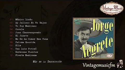 Jorge Negrete. Colección Mexico #9  (Full Album/Álbum Completo)