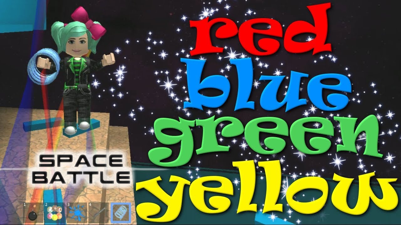 Roblox Space Battle Event Red Vs Blue Vs Green Vs Yellow How To Get The Helmet Sallygreengamer - roblox minifigures series 6 robux event