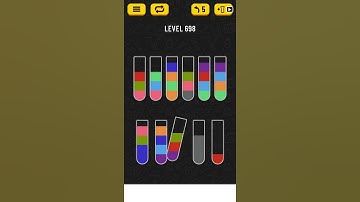 【Water Sort Puzzle】 Level 698