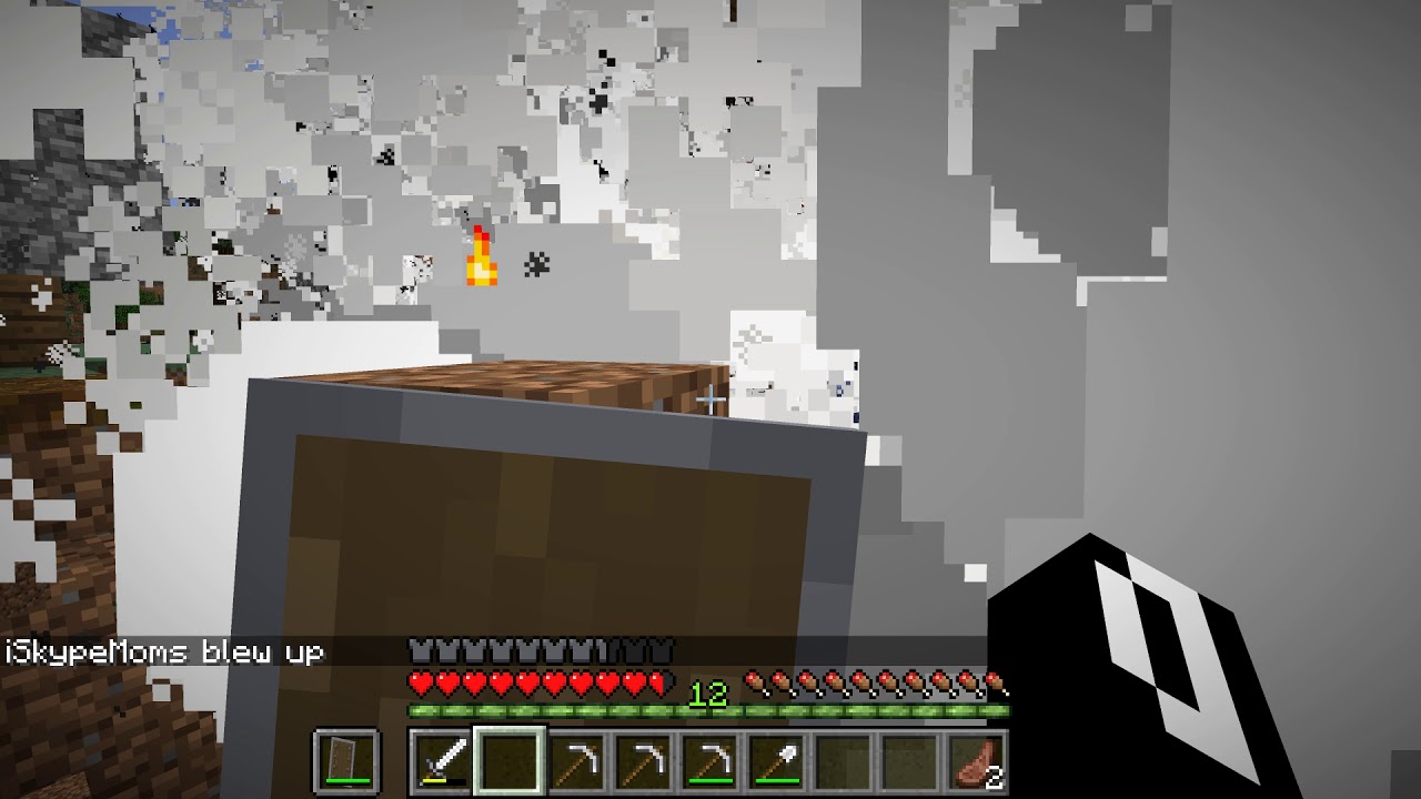 I can survive an explosion in Minecraft YouTube