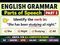 English Grammar MCQ | Part of Speech Part 2 | SSC UPSC Banking #englishgrammar