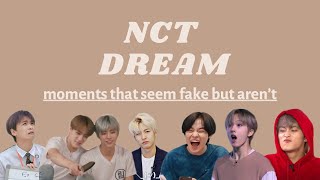 nct dream moments that seem fake but aren’t