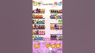 Bird Sort Color Level 4013 #games #gaming #gameplay