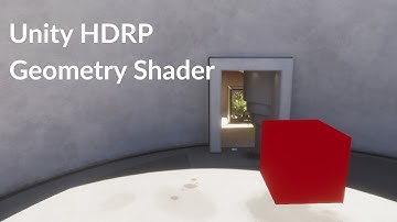 Unity HDRP: how to write a geometry shader
