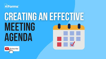 Creating an Effective Meeting Agenda