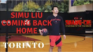 Shang Chi Star Simu Liu coming back home | Toronto | Shang Chi and the Legend of the Ten Rings