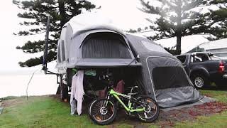 Air Opus 4 Camper Trailer in EXTREME Weather - OP4