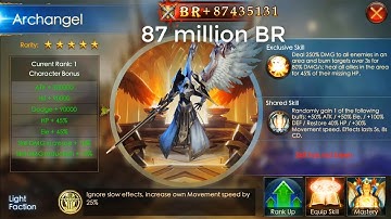 Legacy of Discord - Activated Archangel and boosted 87 million BR