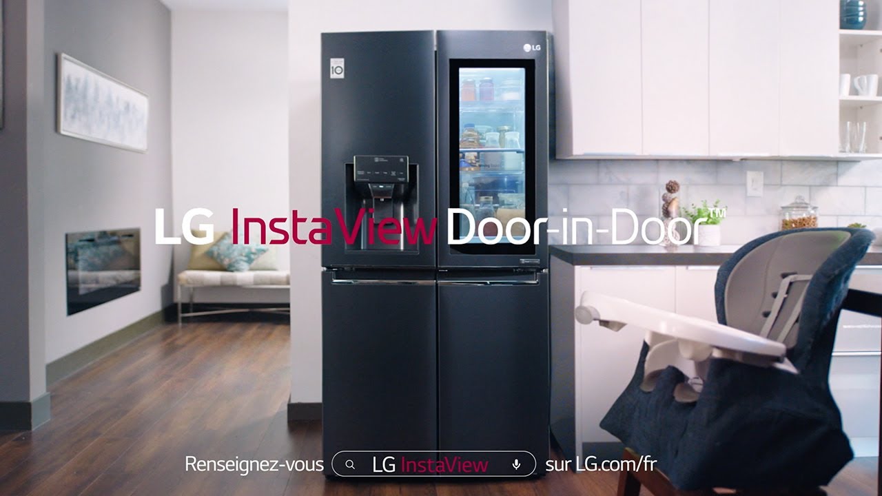 Réfrigérateur Américain LG GSXV90MBAE INSTAVIEW