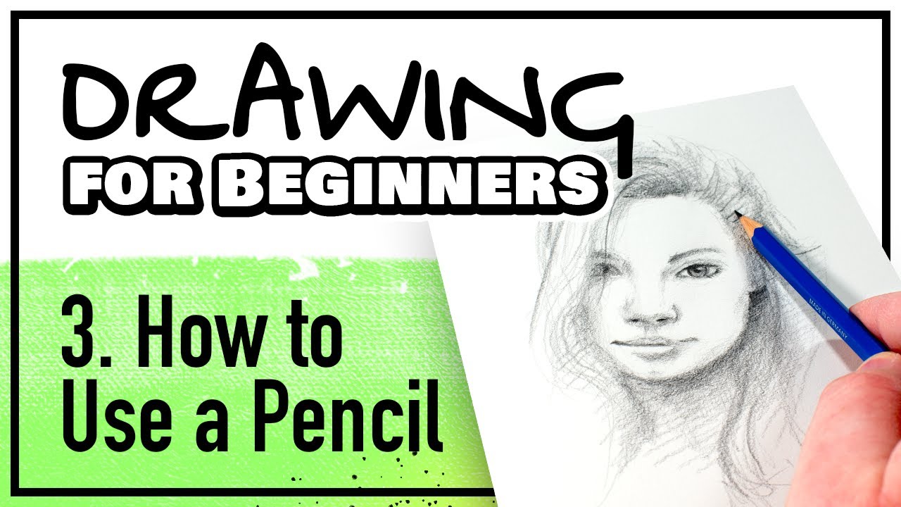 Important Drawing TIPS for Beginners - What Pencils You Should Use