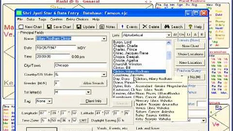 Sri Jyoti Star Tutorial: Linking charts