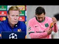 Ronald Koeman speaks ahead of Ferencvaros vs Barcelona, as Lionel Messi is RESTED again