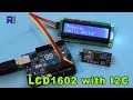 Comment utiliser lcran lcd lcd1602 avec le module i2c pour arduino  robojax