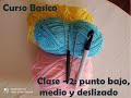 Clase - 2, Punto bajo, punto medio, macizos y punto deslizado