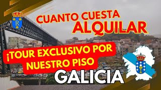 Nuestro Piso en Galicia, España 🇪🇸 Cuanto pagamos de alquiler ? House Tour - Alquileres en Galicia
