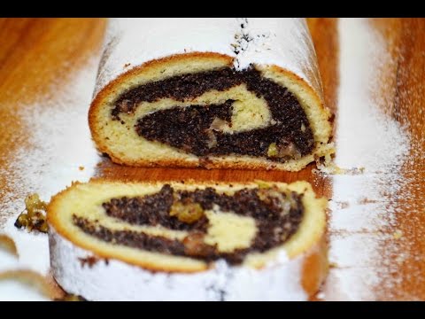 СДОБНЫЙ МАКОВЫЙ РУЛЕТ  ОЧЕНЬ ВКУСНЫЙ   Roll with poppy seeds