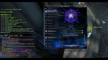 Aion Dior enchanting +25 wings...