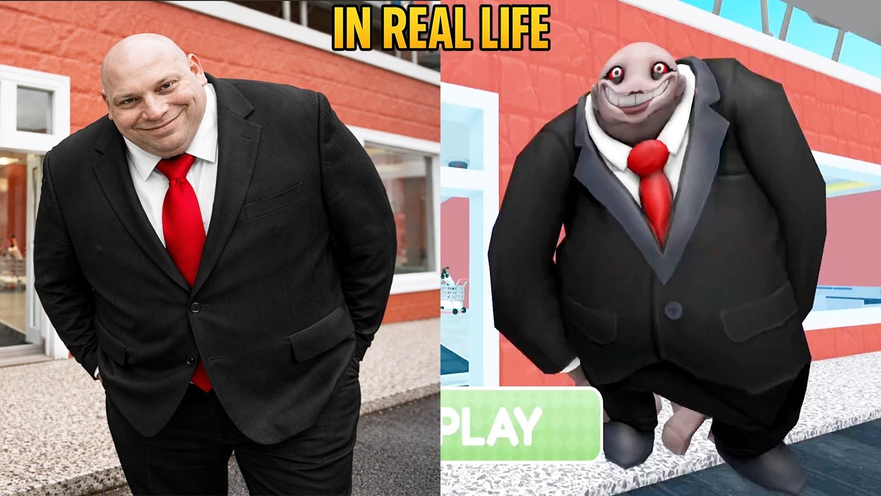 Escapa del supermercado Mr Yummy EN LA VIDA REAL OBBY - Nueva actualización Roblox Todos los jefes