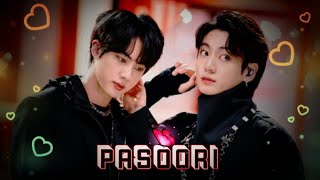 Pasoori - BTS Jinkook Edit| BTS Jungkook & Jin FMV| #youtube #trending #jungkook #jin #jinkook #bts